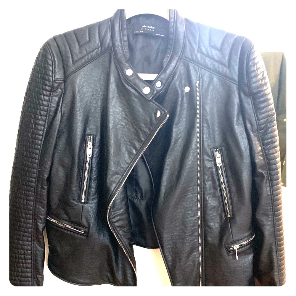 Zara leather jacket - NEVER WORN